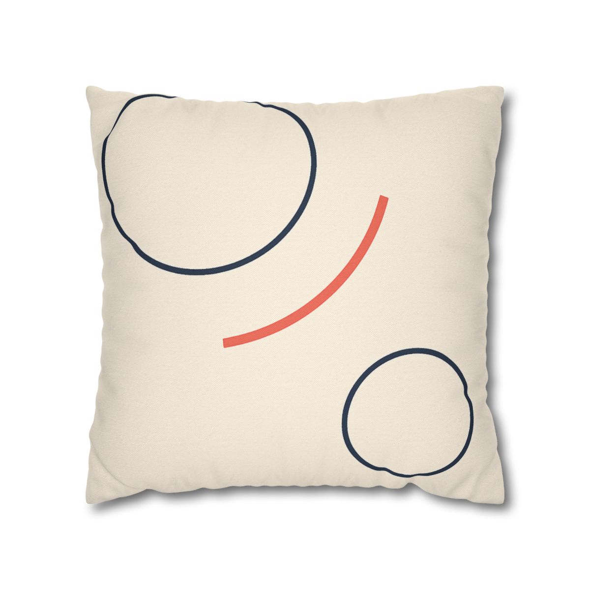 Orbit Gap Circle Pair custom pillow cases