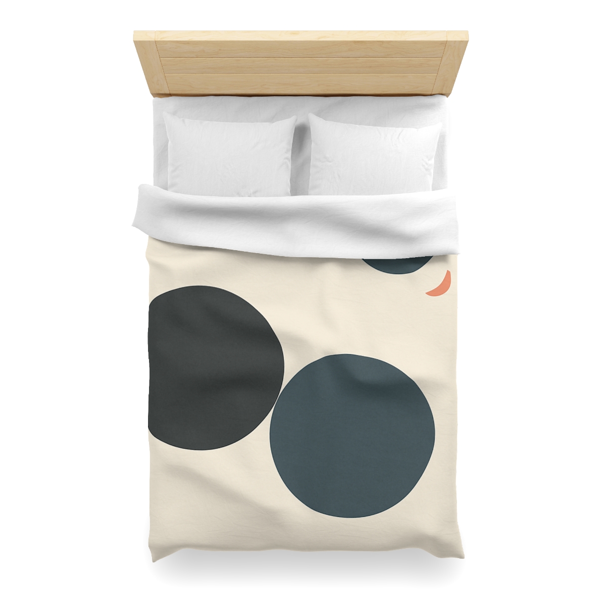 Three Circles With Shared Edge unique patterned duvets