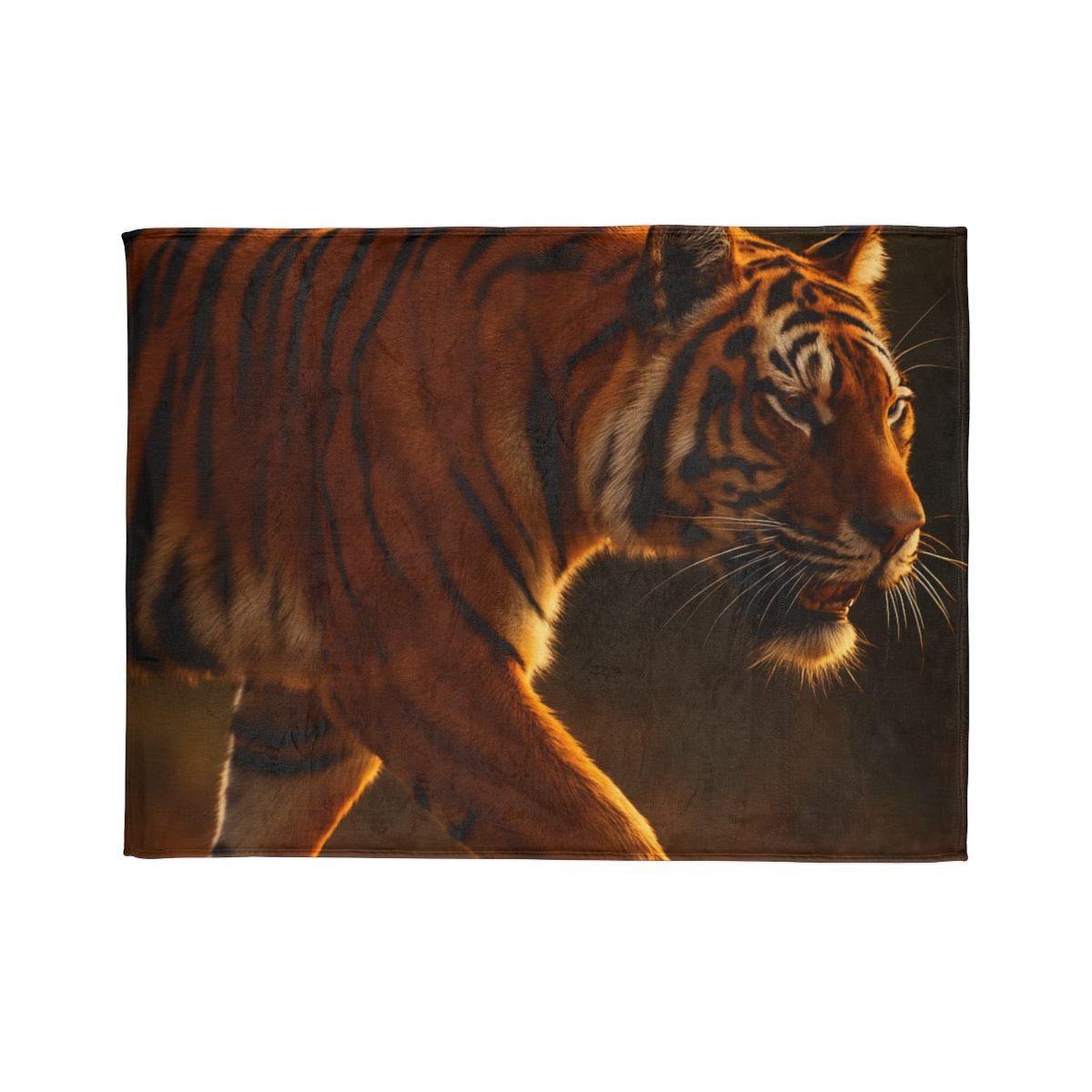 Forest Stalker Bengal Tiger unique gift blanketscustom blankets