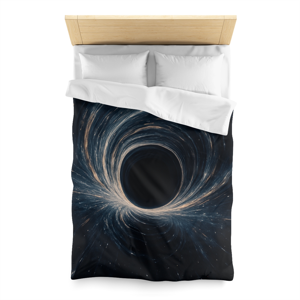 Gravity Well Vortex personalized bedding duvets