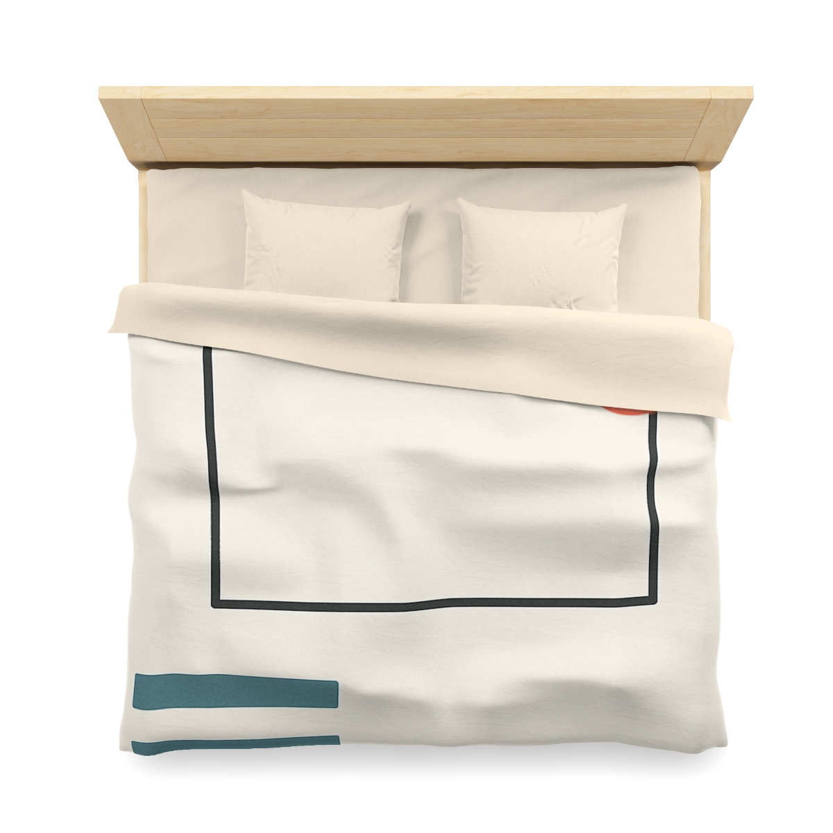 Quiet Orbit With Split Frame personalized bedding duvets