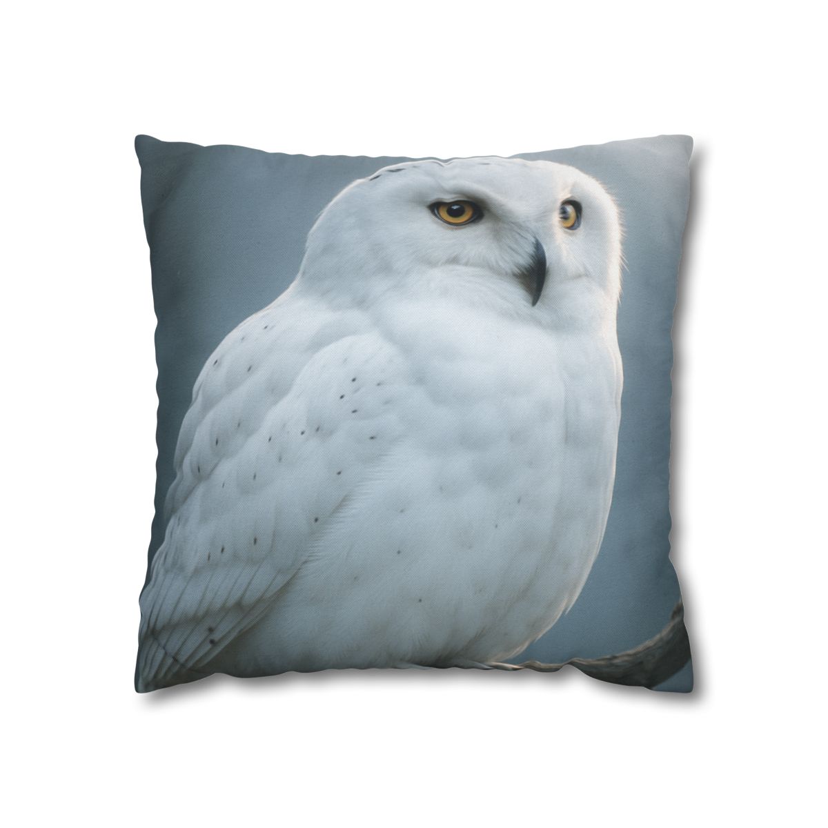 Twilight Watcher Snowy Owl custom pillow cases