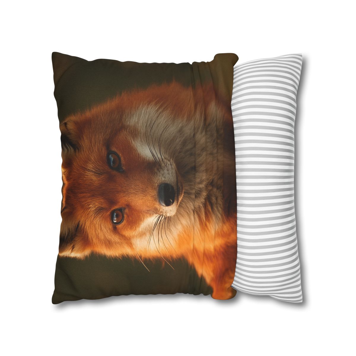 Crimson Whisper Red Fox unique gift pillow cases