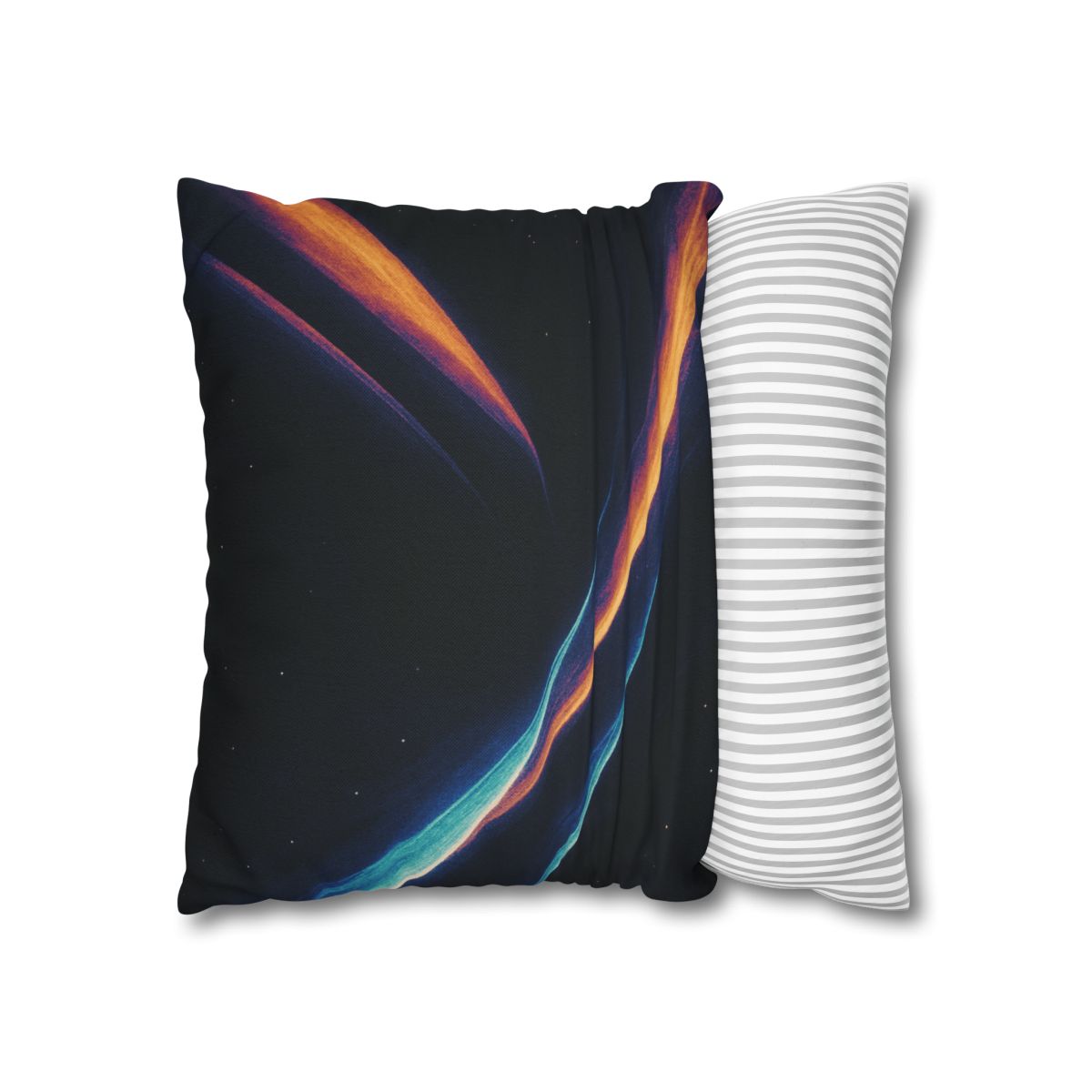 Prismatic Horizon Shear designer print pillow cases