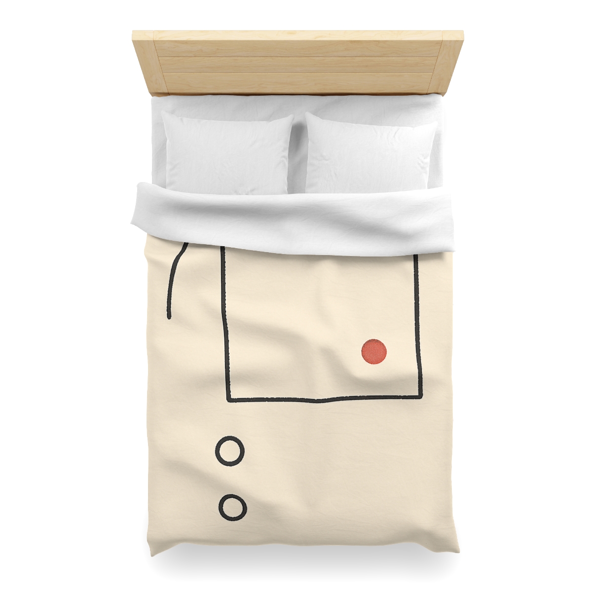 Quiet Orbit With Split Frame stylish duvet covers