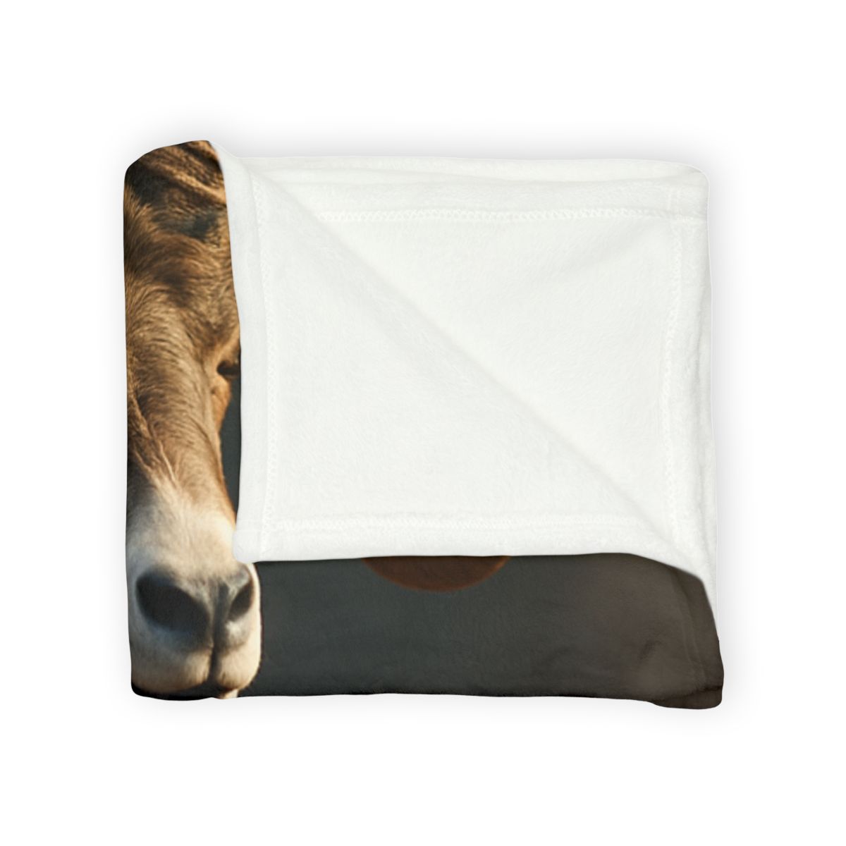 Canyon Shadow Bighorn Sheep trendy patterned blankets