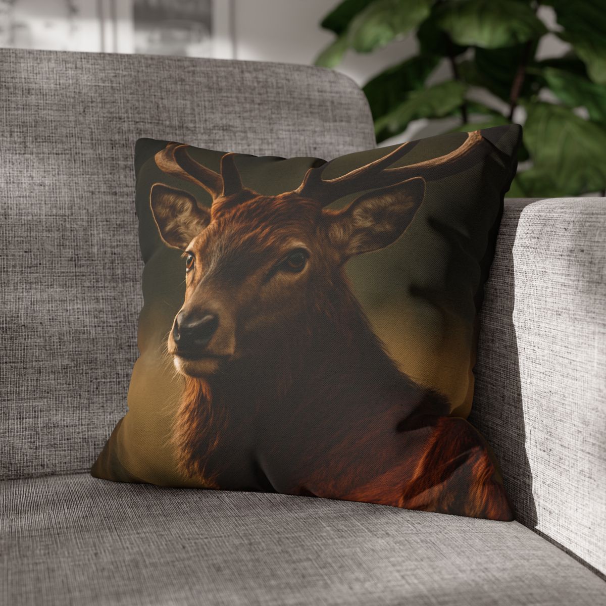Amber Glance Red Deer unique gift pillow cases