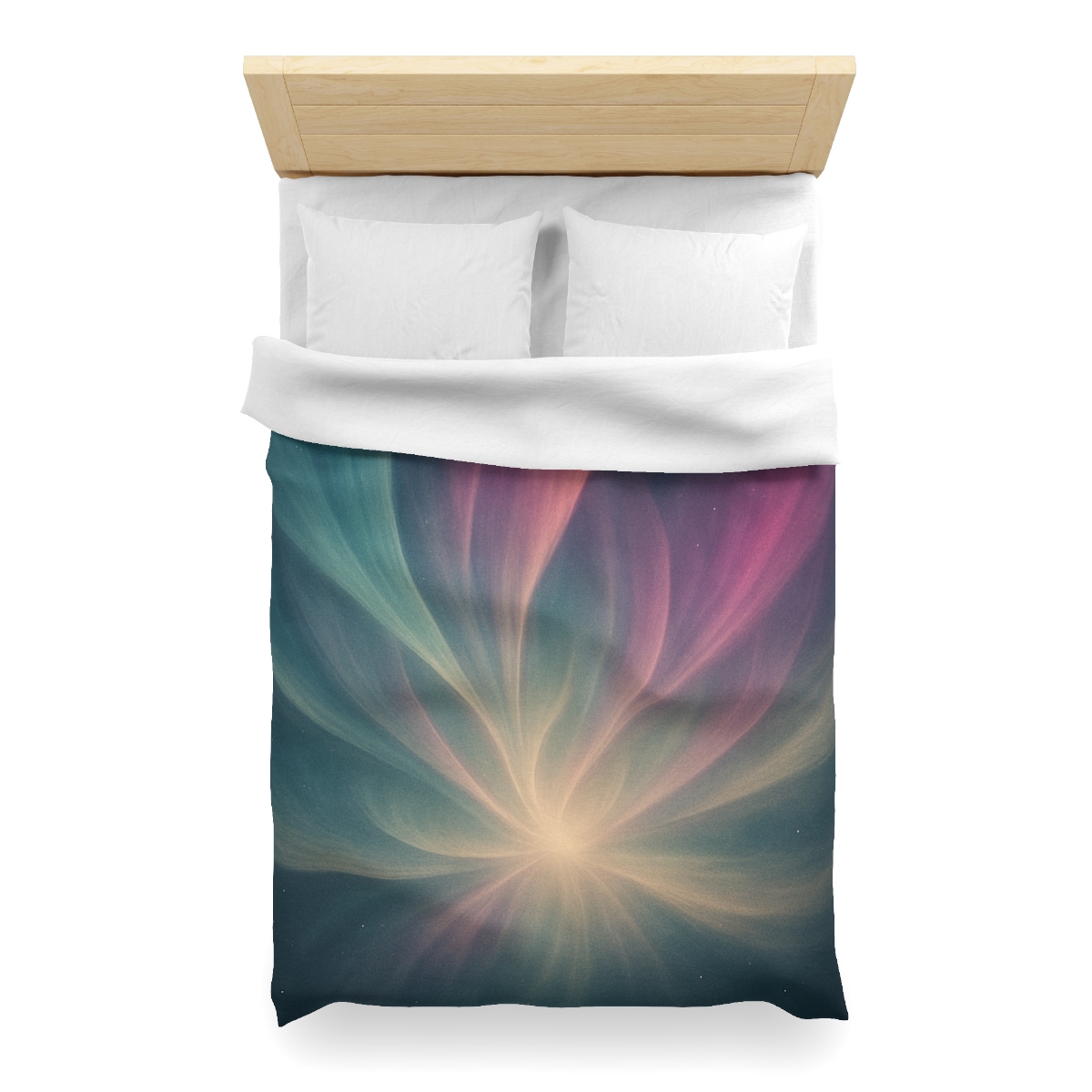 Aurora Nexus Bloom custom duvets
