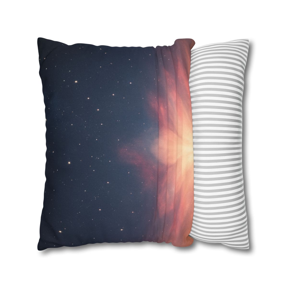 Starlit Horizon Bloom comfortable bedding pillow covers