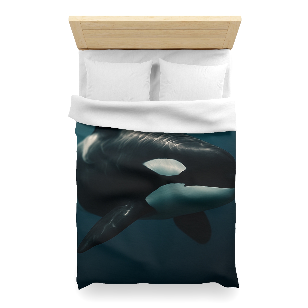 Tidal Shadow Orca duvets for gifts