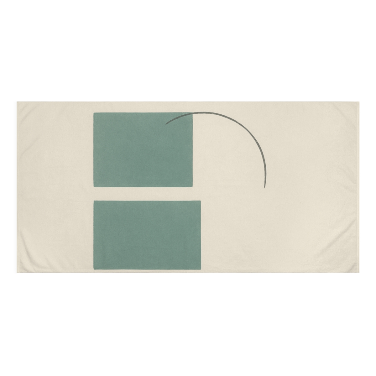 Arc Window Over Twin Blocks comfortable face towels