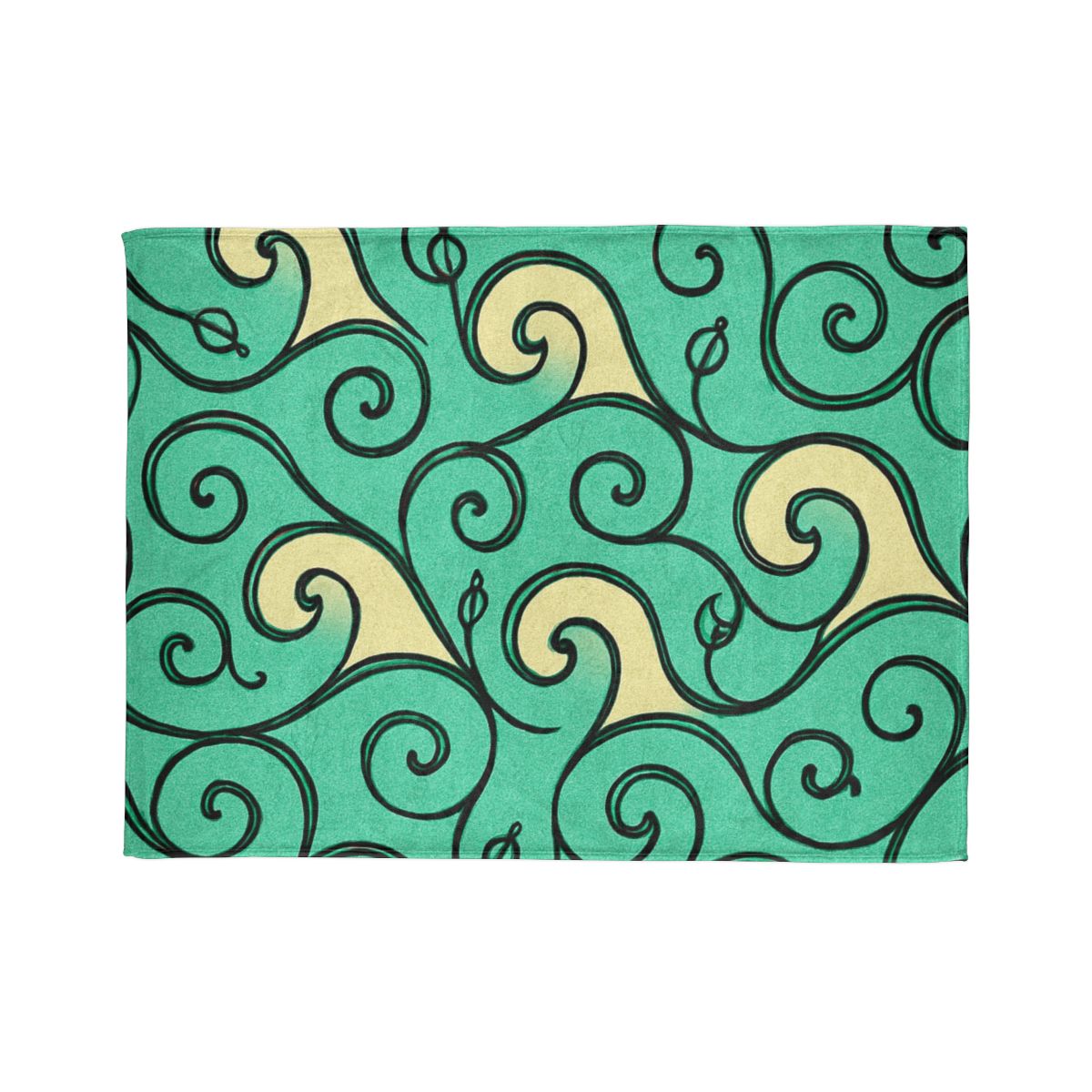 Vine Curl Wave Matrix warm winter blankets