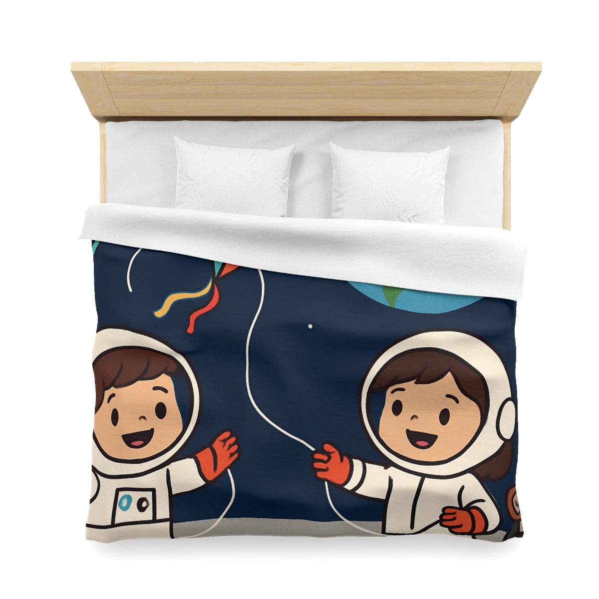Kite Festival On The Moon custom duvets
