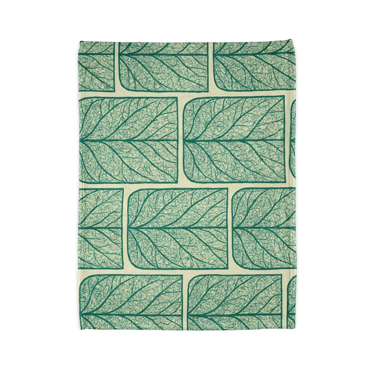Leaf Vein Lace Grid warm winter blankets