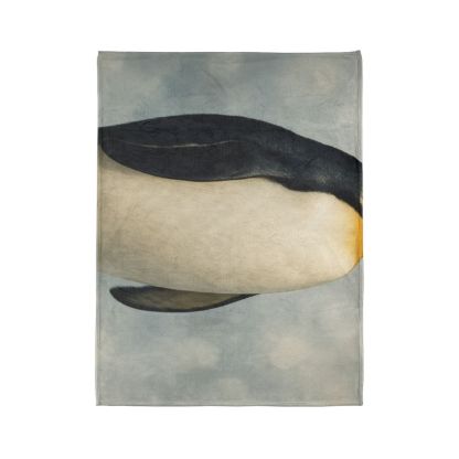 Frost Hush Emperor Penguin trendy patterned blankets