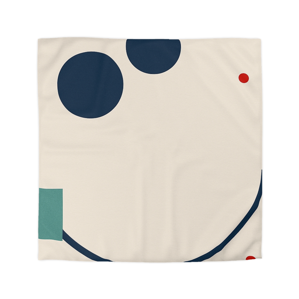 Staggered Arc With Three Points designer printed duvets