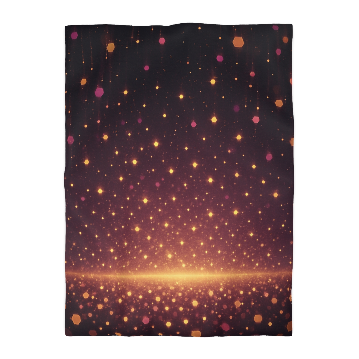 Photon Rain Mosaic designer printed duvets
