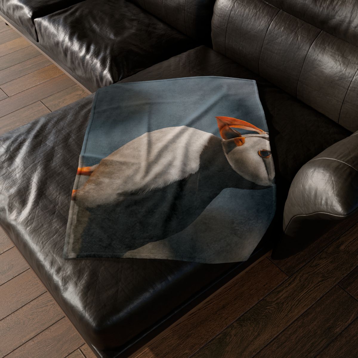 Cliff Breeze Atlantic Puffin unique gift blankets