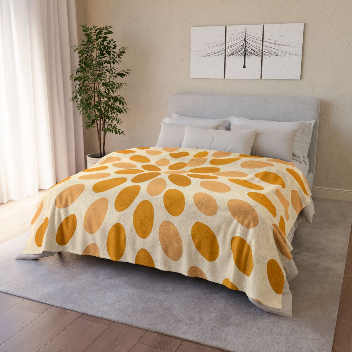 Seed Halo Scatter decorative home blankets