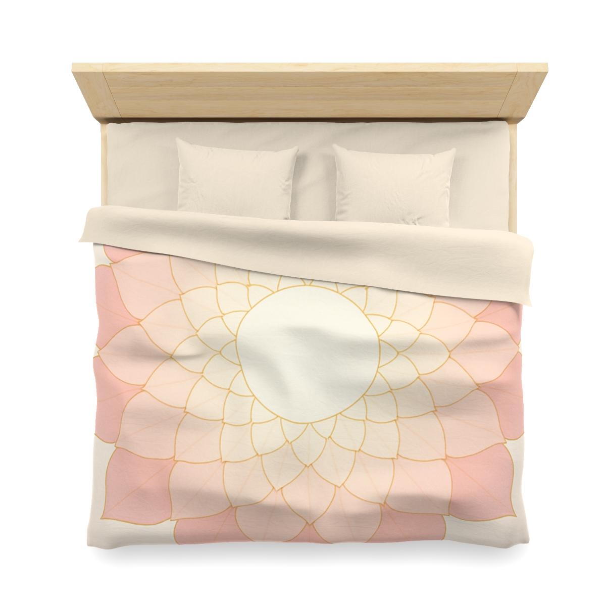 Petal Halo Lattice warm winter duvets