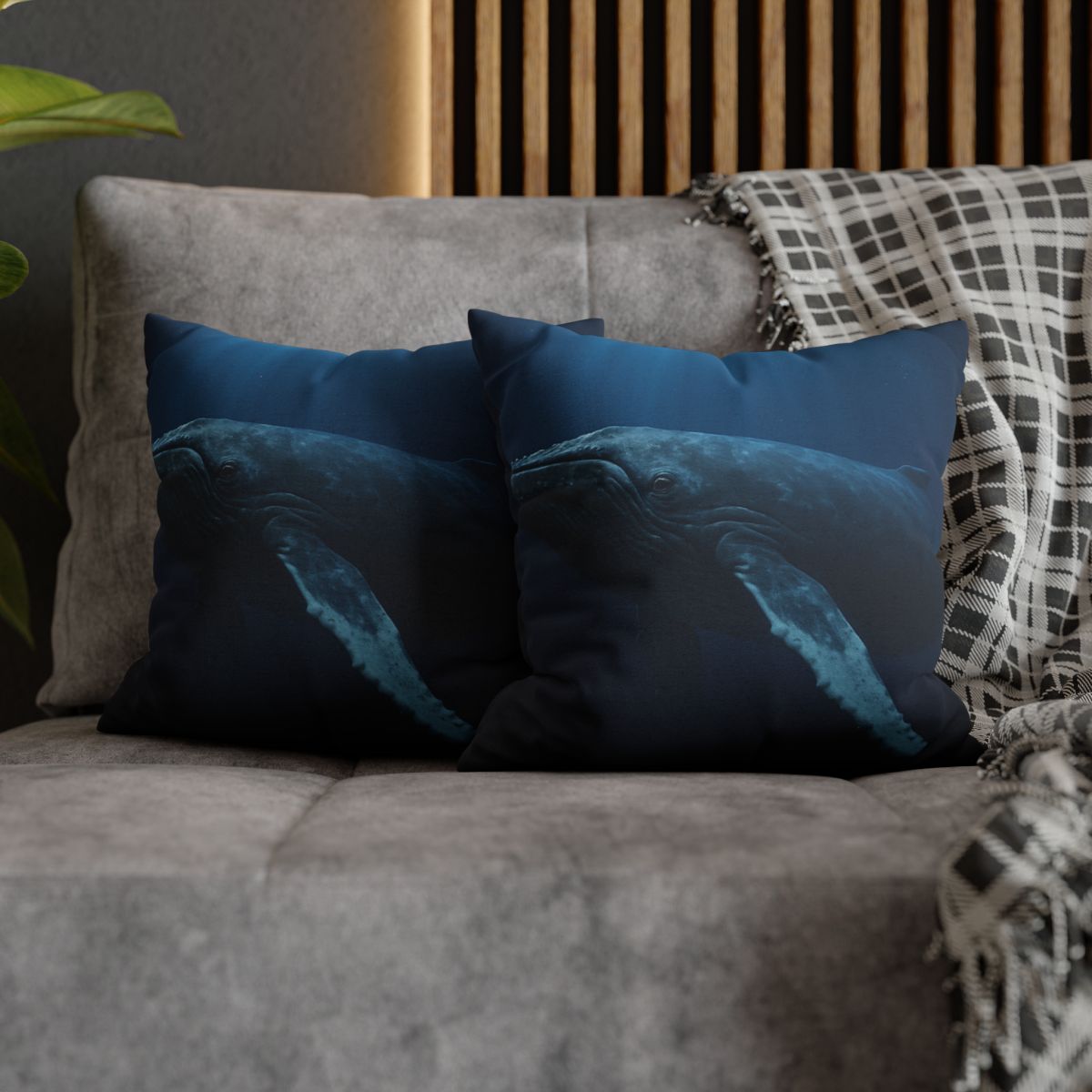Deep Chorus Humpback Whale stylish decorative pillowcases