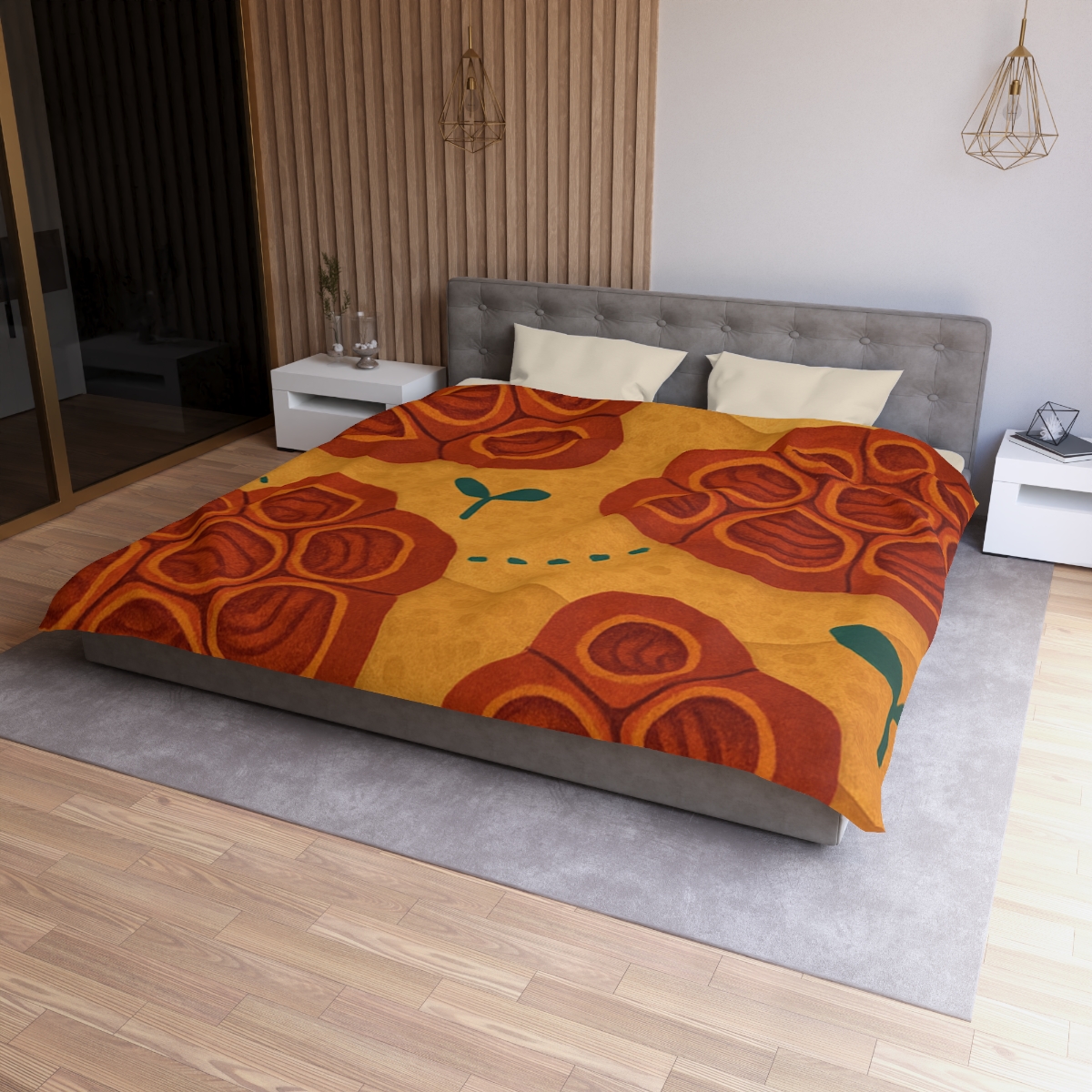 Seed Pod Mosaic soft comforter duvets