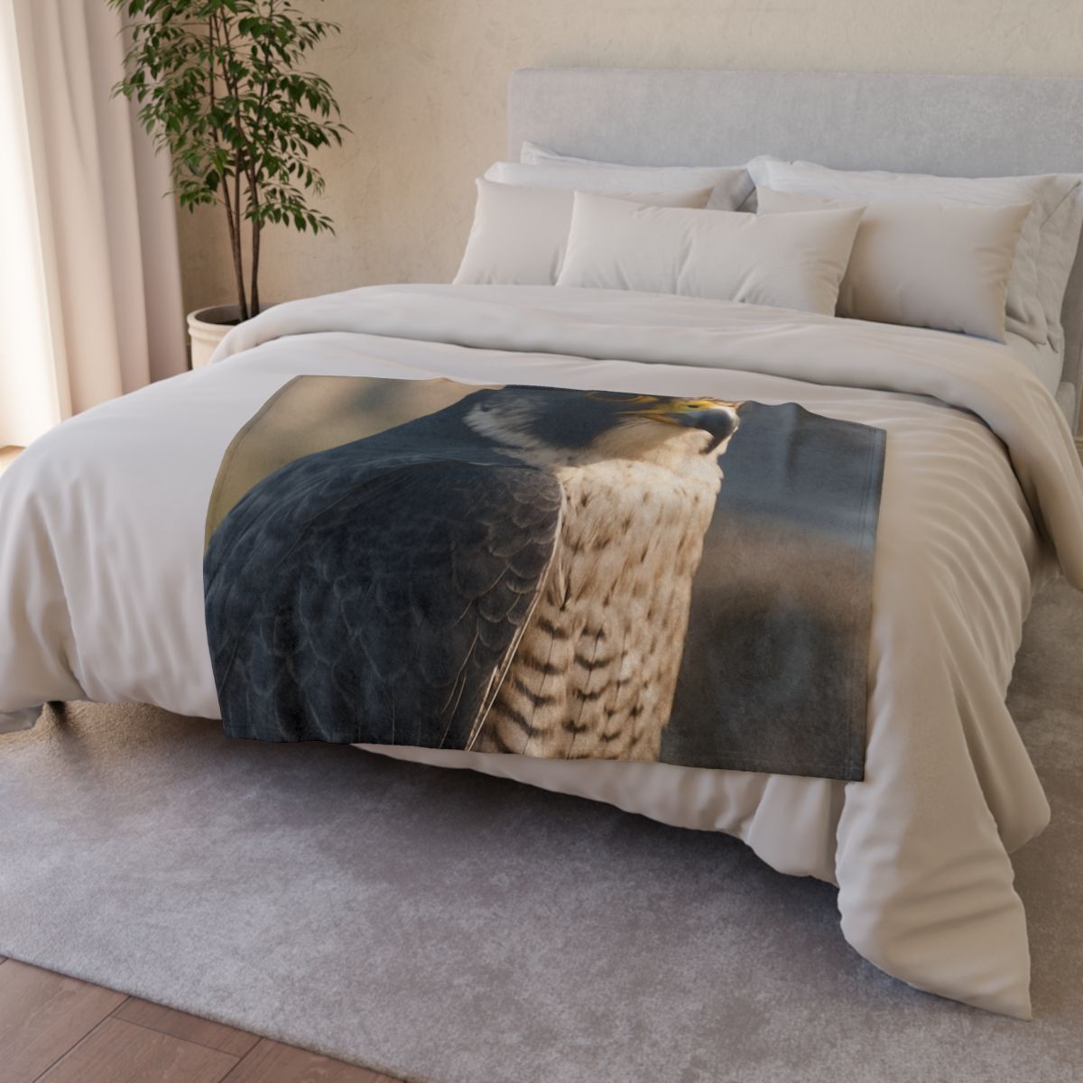 Velocity Vow Peregrine Falcon decorative home blankets