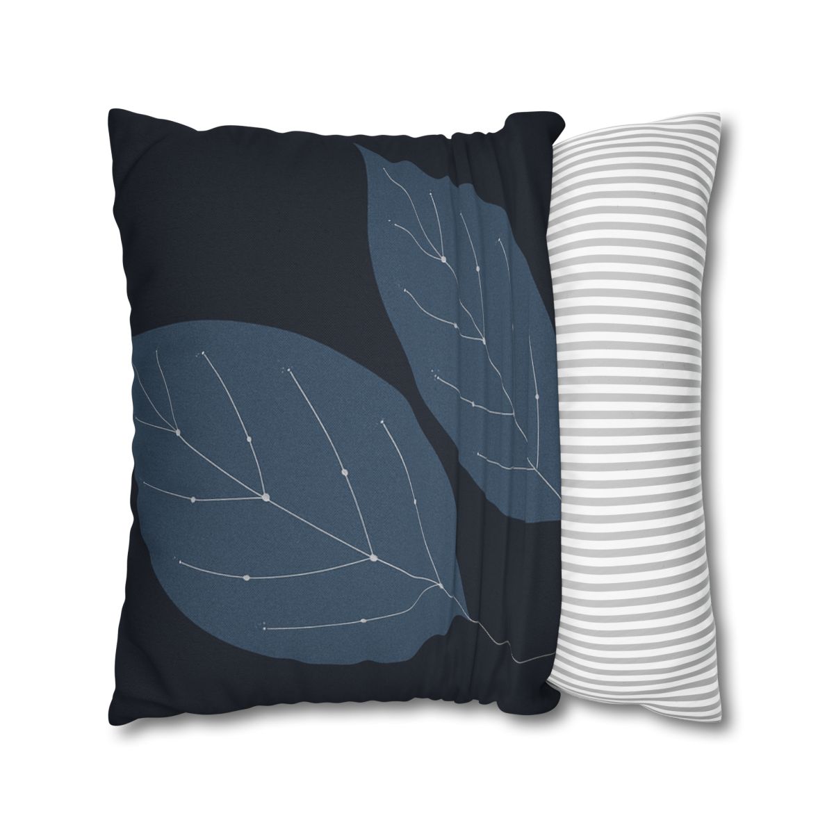 Leaf Vein Constellation Map designer print pillow cases