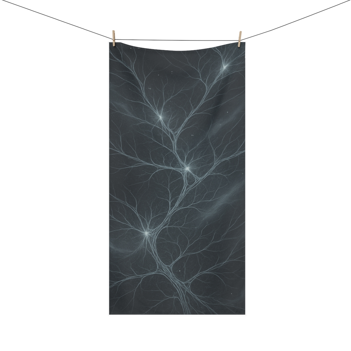 Celestial Lattice Drift custom towels