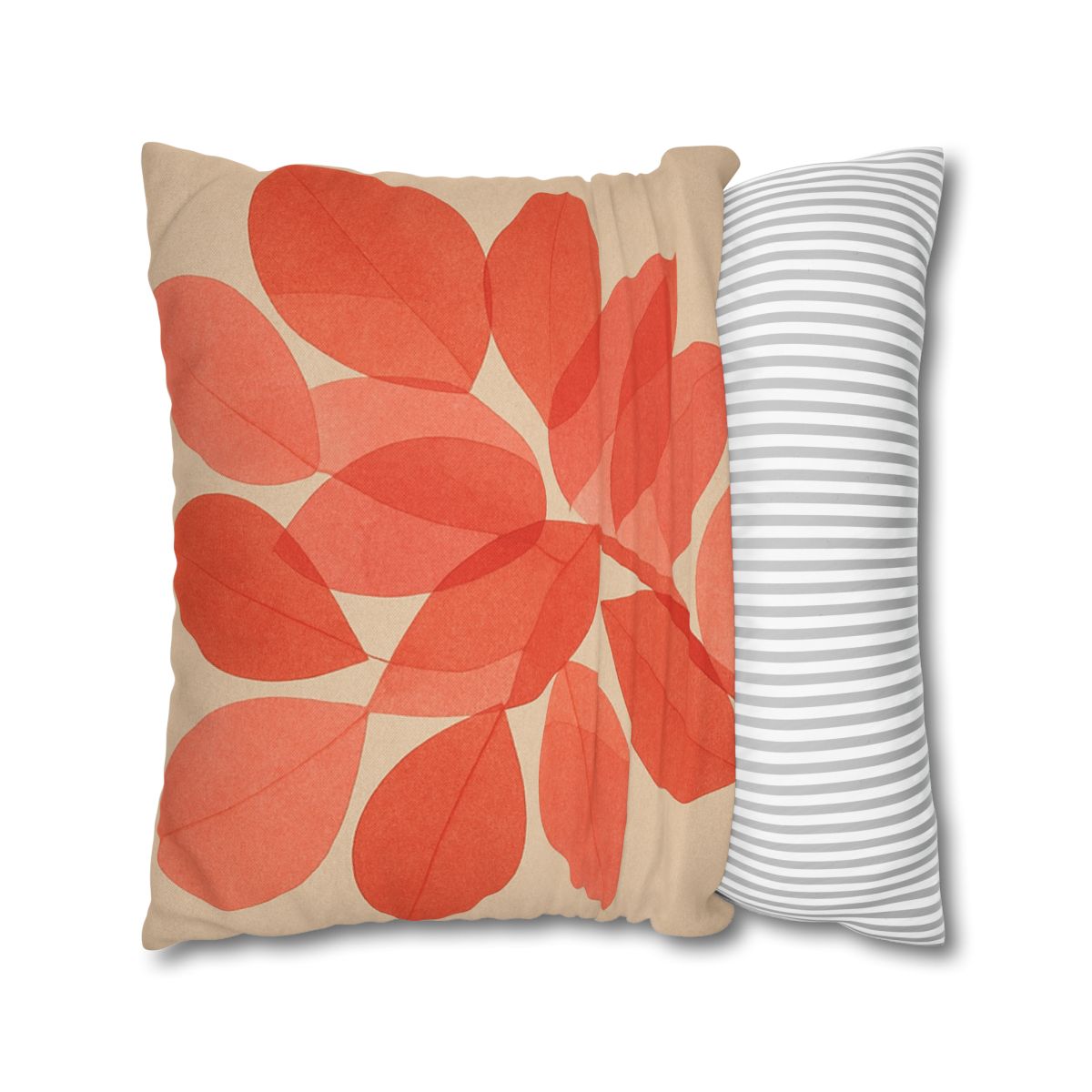 Petal Mosaic Overlay designer print pillow cases