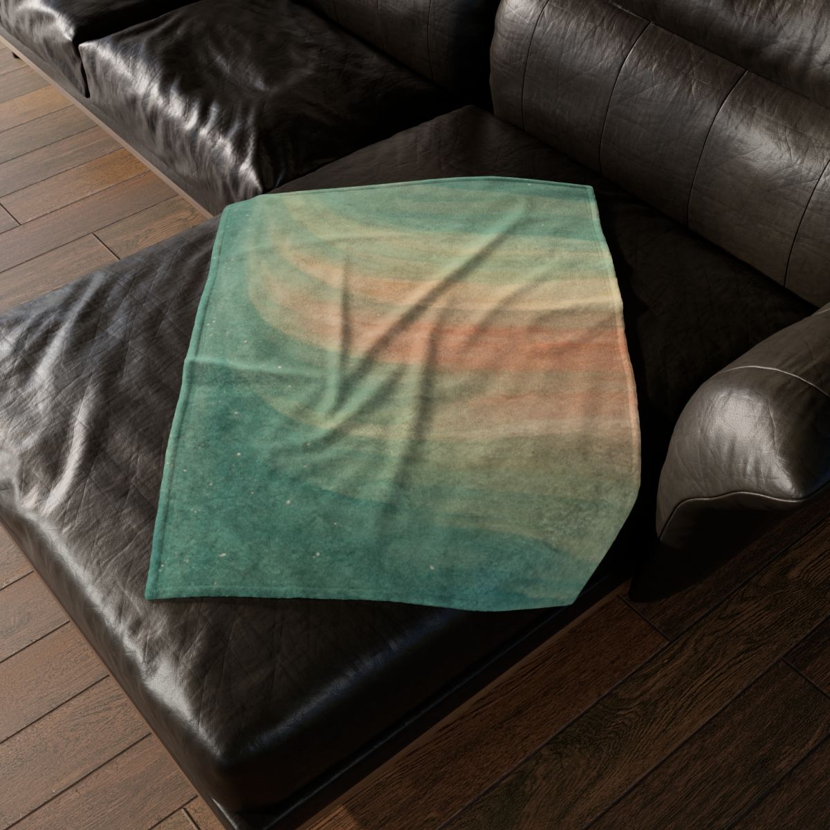 Aurora Dust Cascade trendy patterned blankets