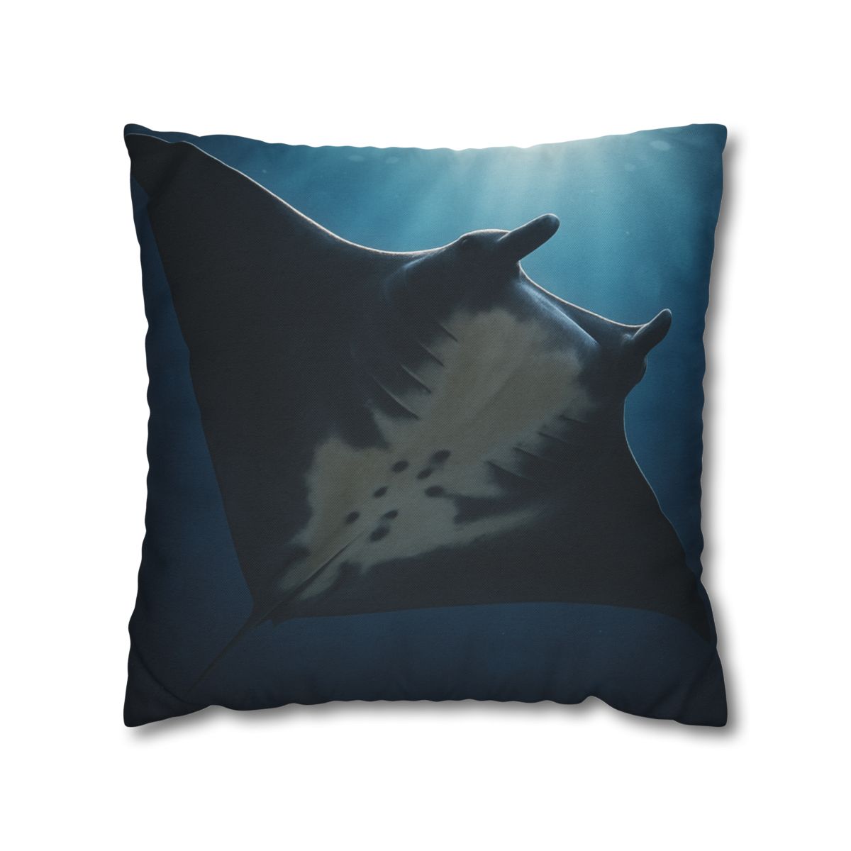 Manta Ray Moon Glide soft cotton pillow cases
