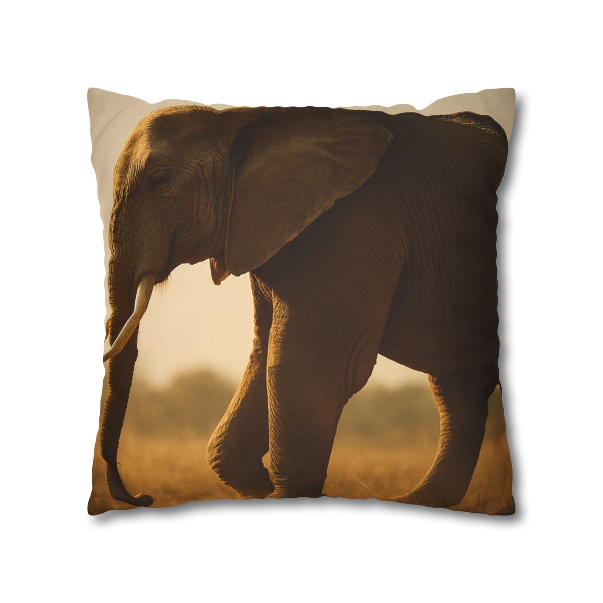 Savannah Sentinel Elephant comfortable bedding pillow covers