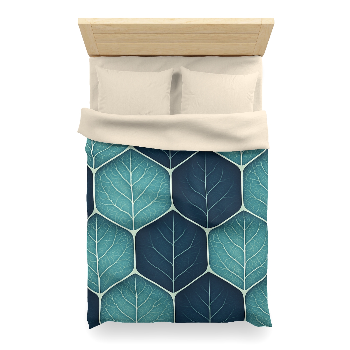 Leaf Lattice Radiance unique patterned duvets