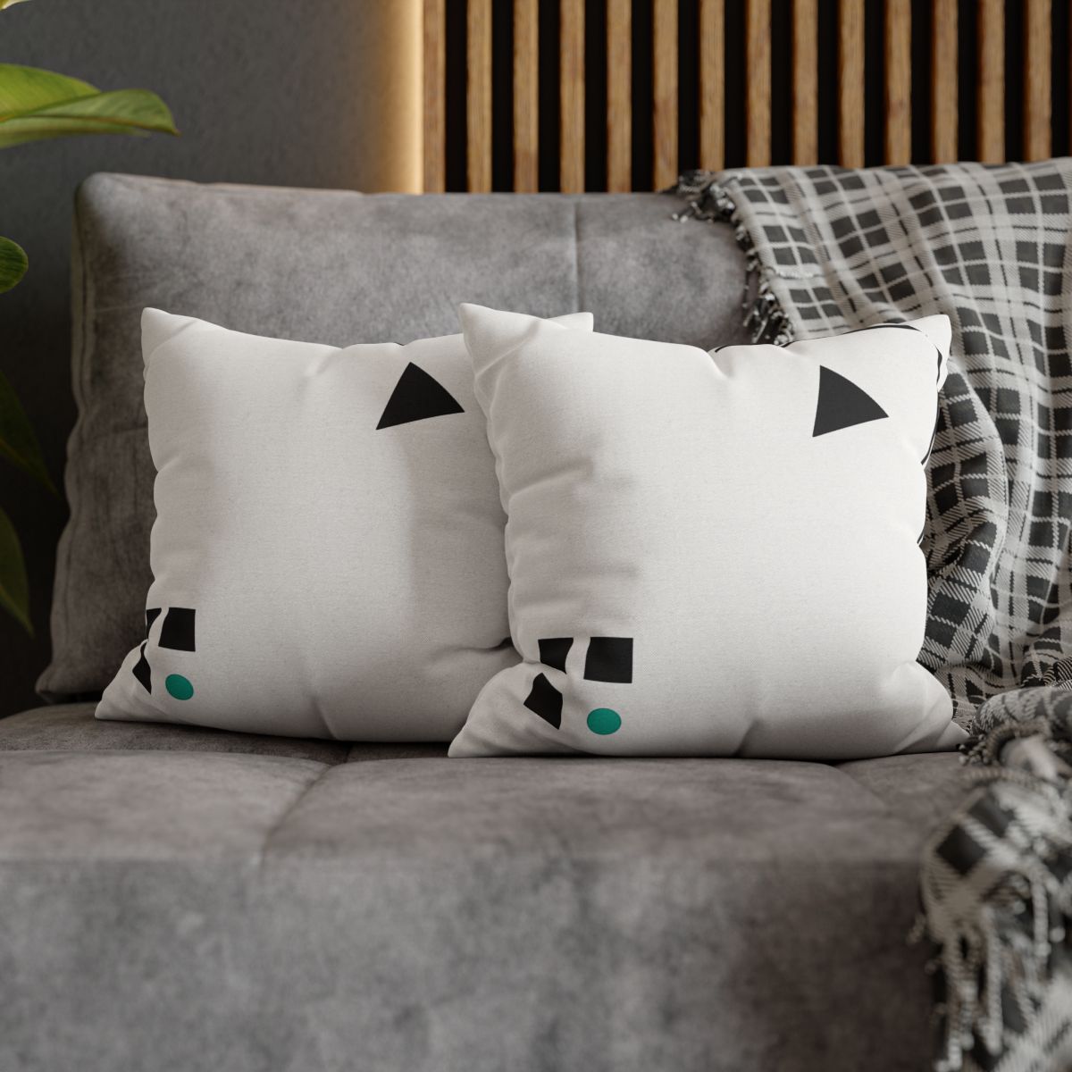 Corner Triad And Missing Cell Grid custom pillow cases