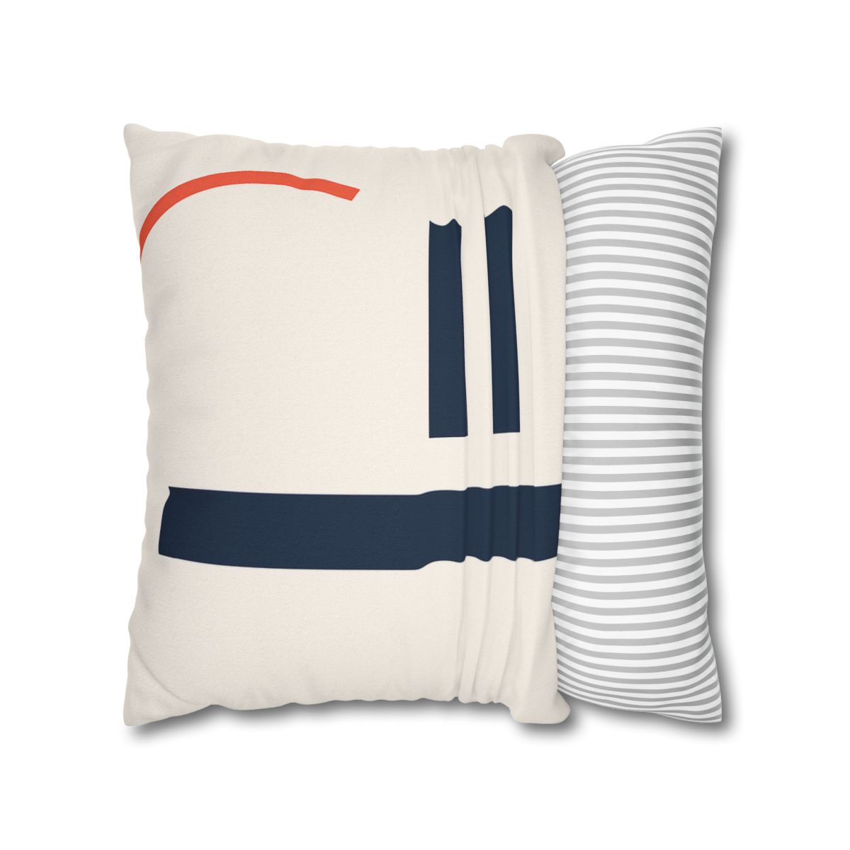 Offset Bars With Orbit Arc soft cotton pillow cases