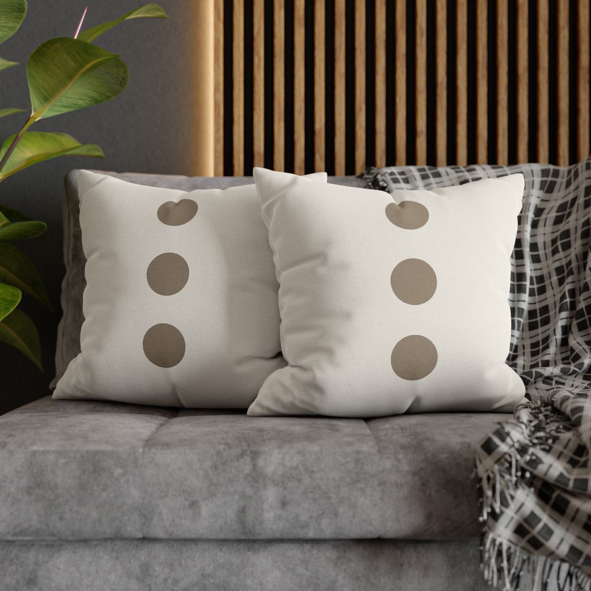 Offset Circle Ladder trendy patterned pillow cases