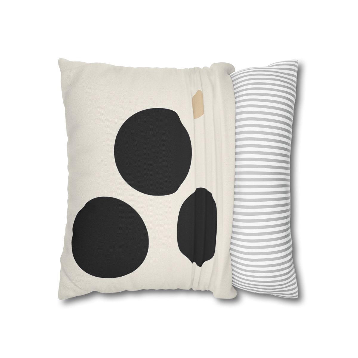 Asymmetric Dot Cluster custom pillow cases