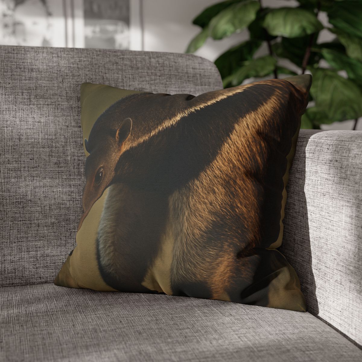 Ember Gaze Giant Anteater personalized pillow covers