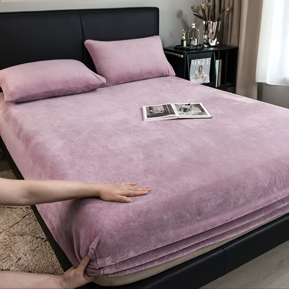 All Season Soft Fitted Bedsheet Mattress Cover