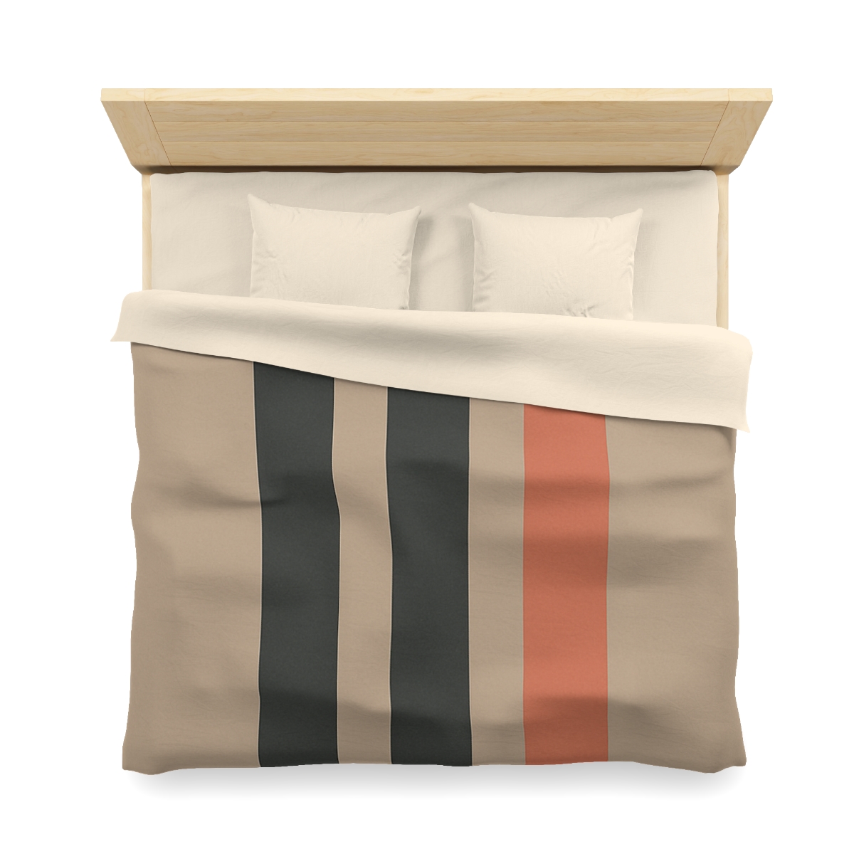 Balanced Triad Of Bars custom duvets