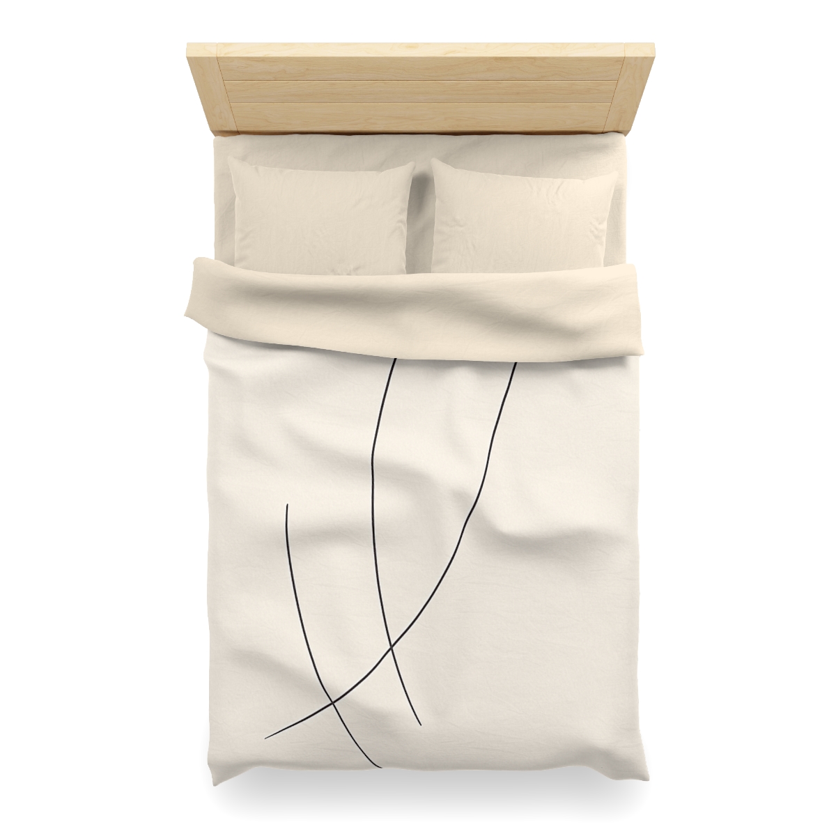 Orbital Line Constellation personalized bedding duvets