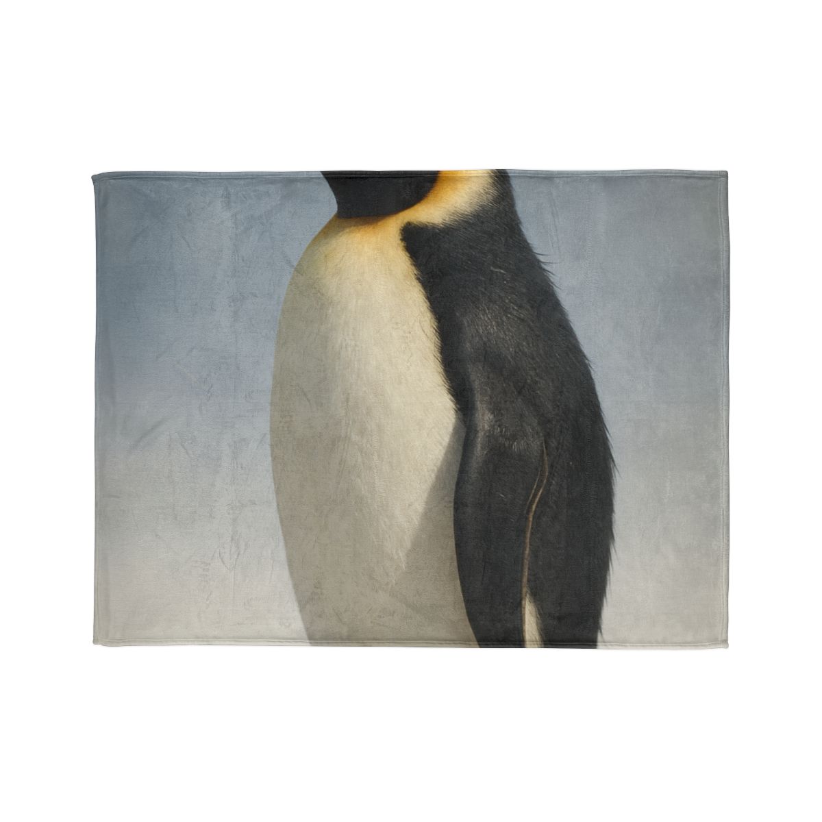 Glacier Gleam Emperor Penguin decorative home blankets