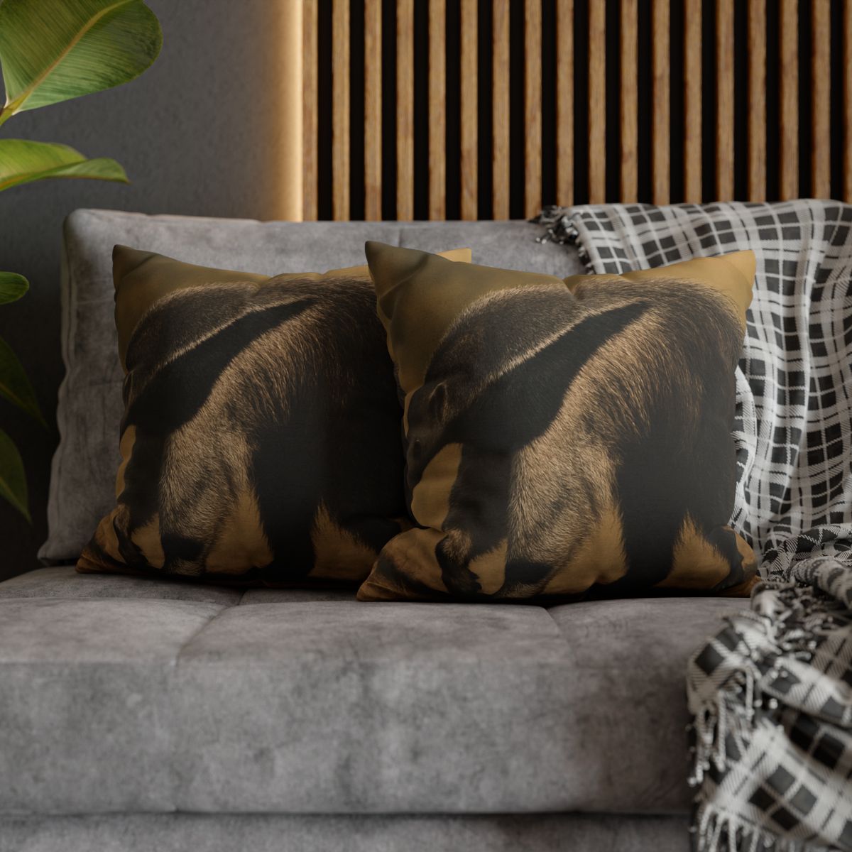 Velvet Trail Giant Anteater unique gift pillow cases