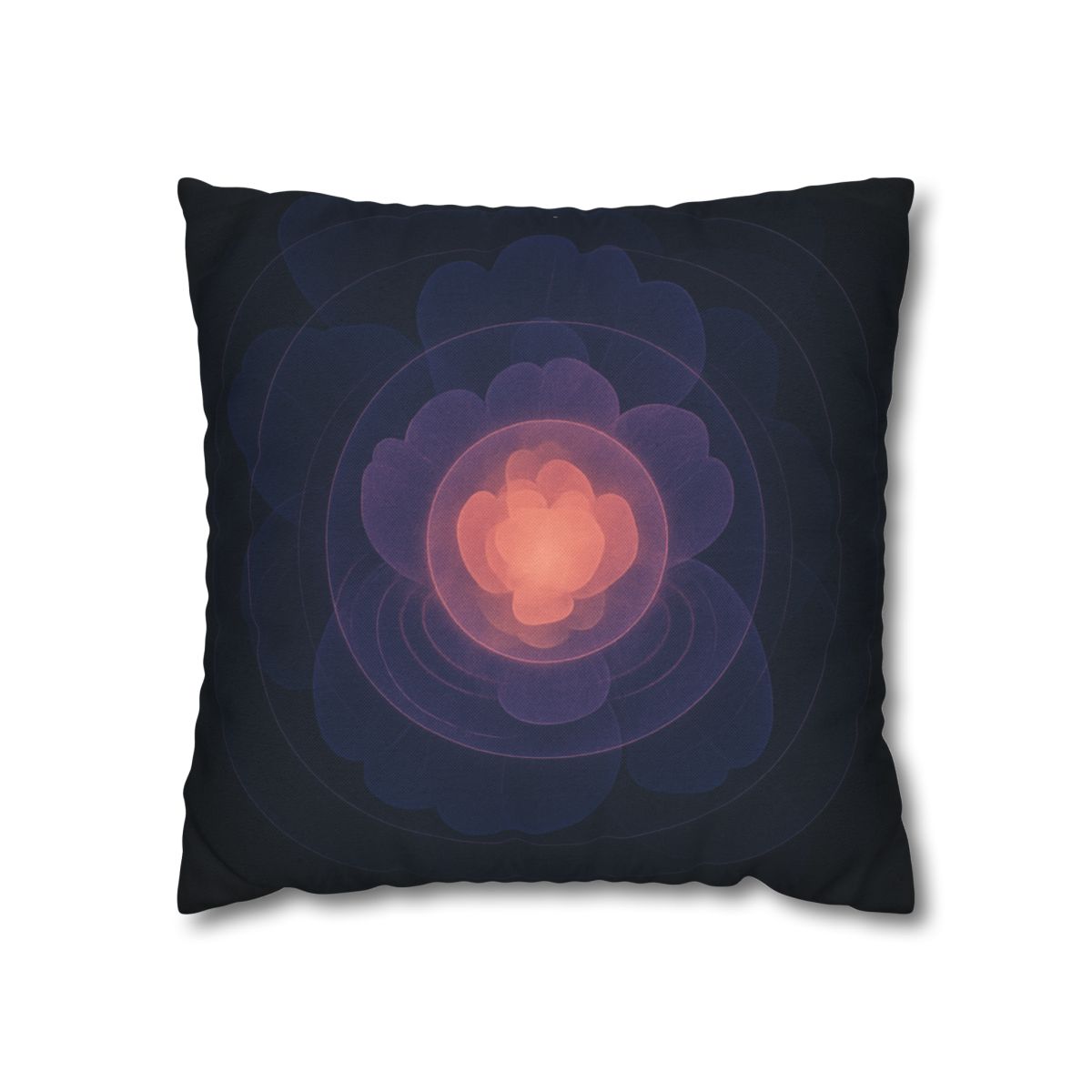 Petal Halo Interference stylish decorative pillowcases