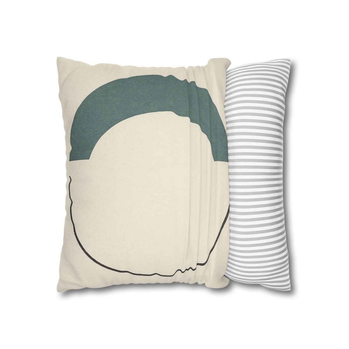 Intersecting Arc Pair stylish decorative pillowcases