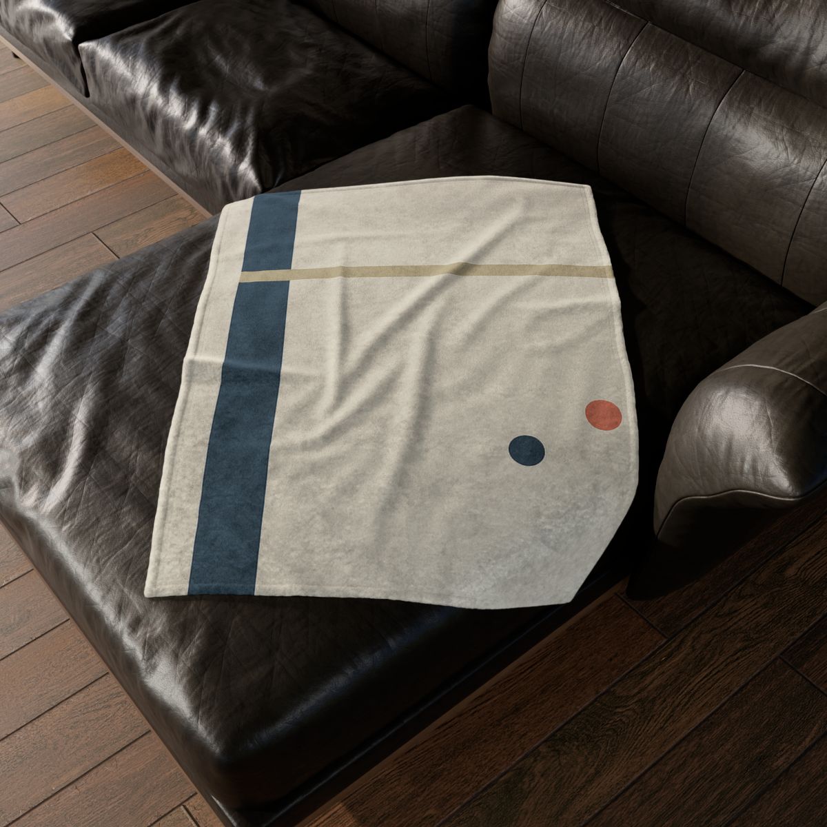 Low Horizon Bar And Tall Post stylish throw blankets