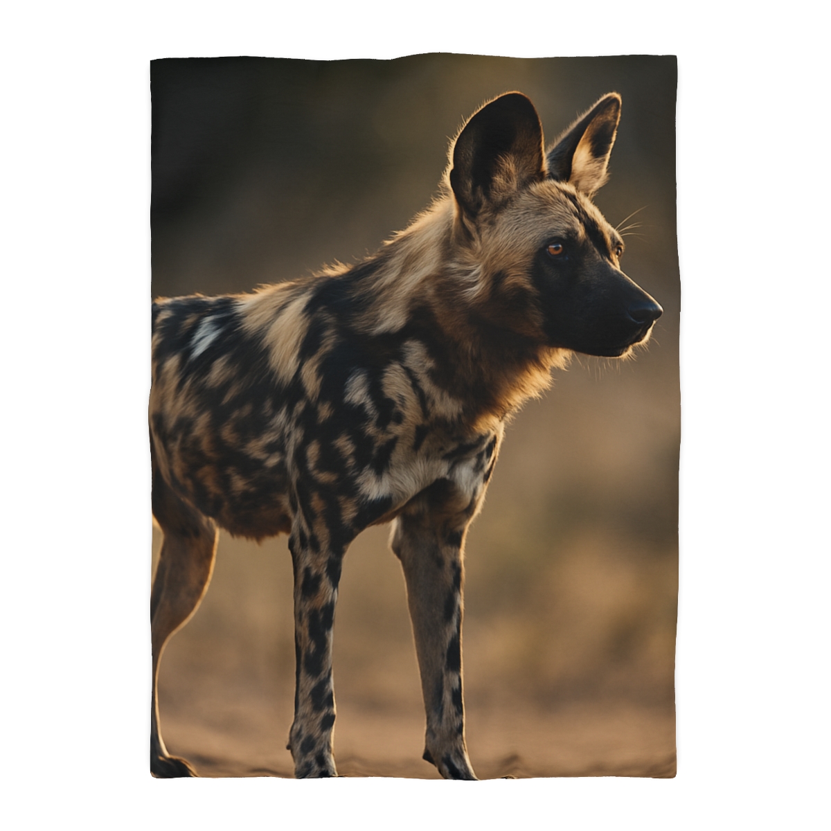 Ember Gaze African Wild Dog trendy bedroom duvets