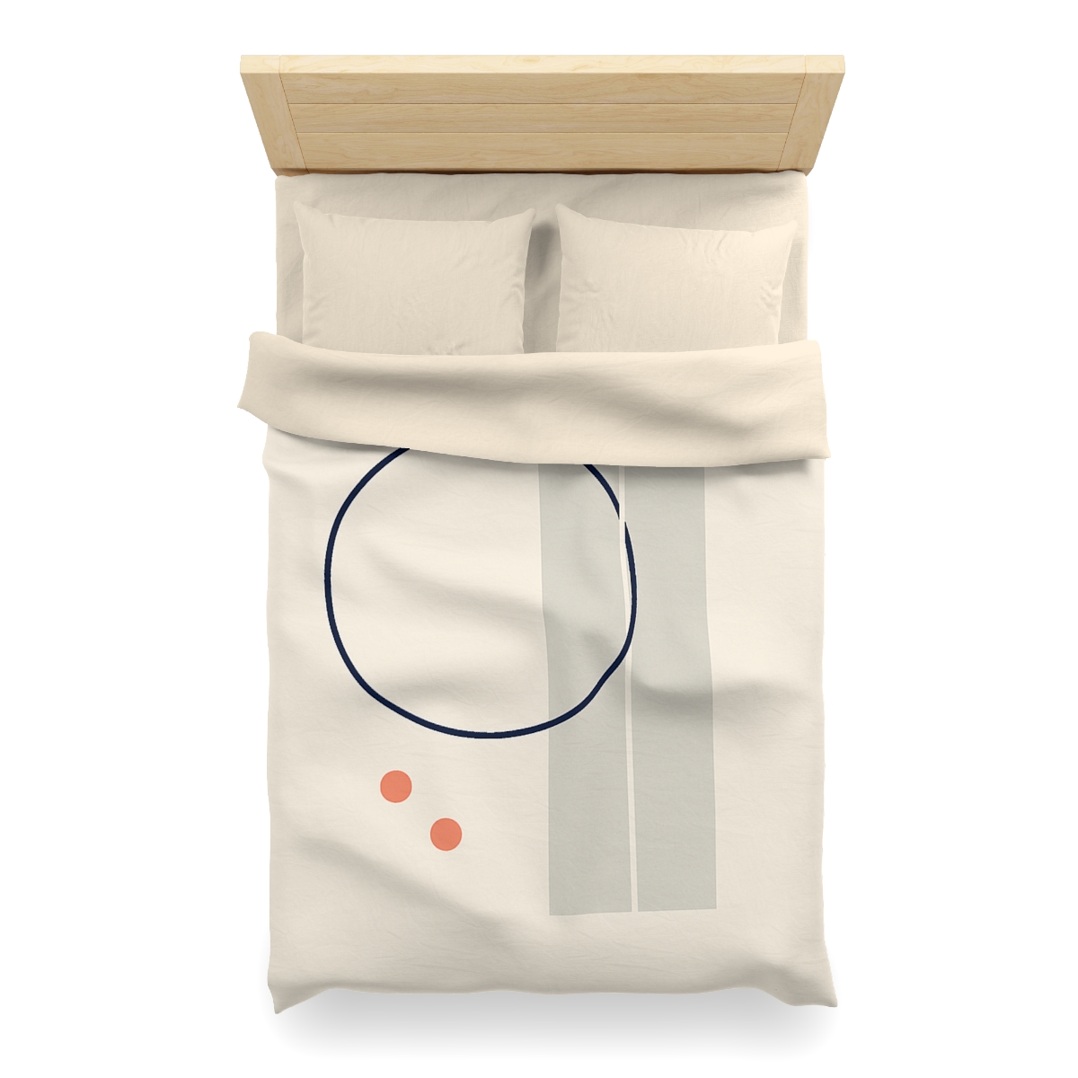 Quiet Orbit With Split Panel stylish duvet covers