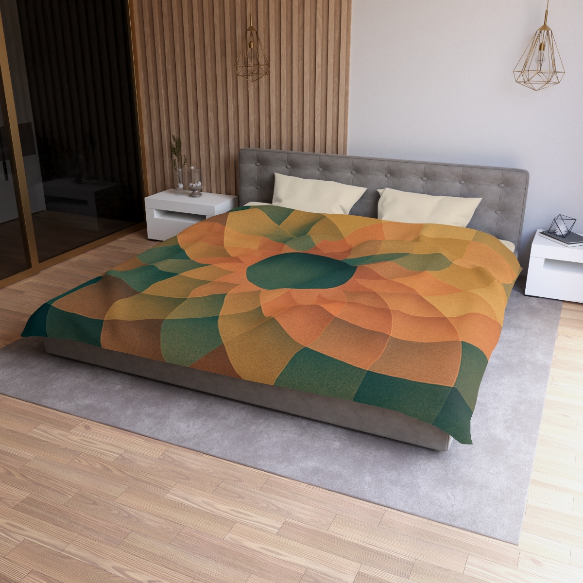 Petal Clockwork Overlay soft comforter duvets